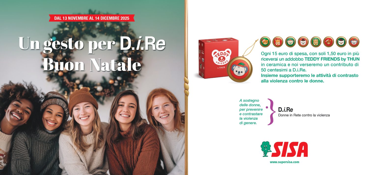 SISA SICILIA - SUPERMERCATI - DIRE - NATALE 2025 - PALLINA THUN